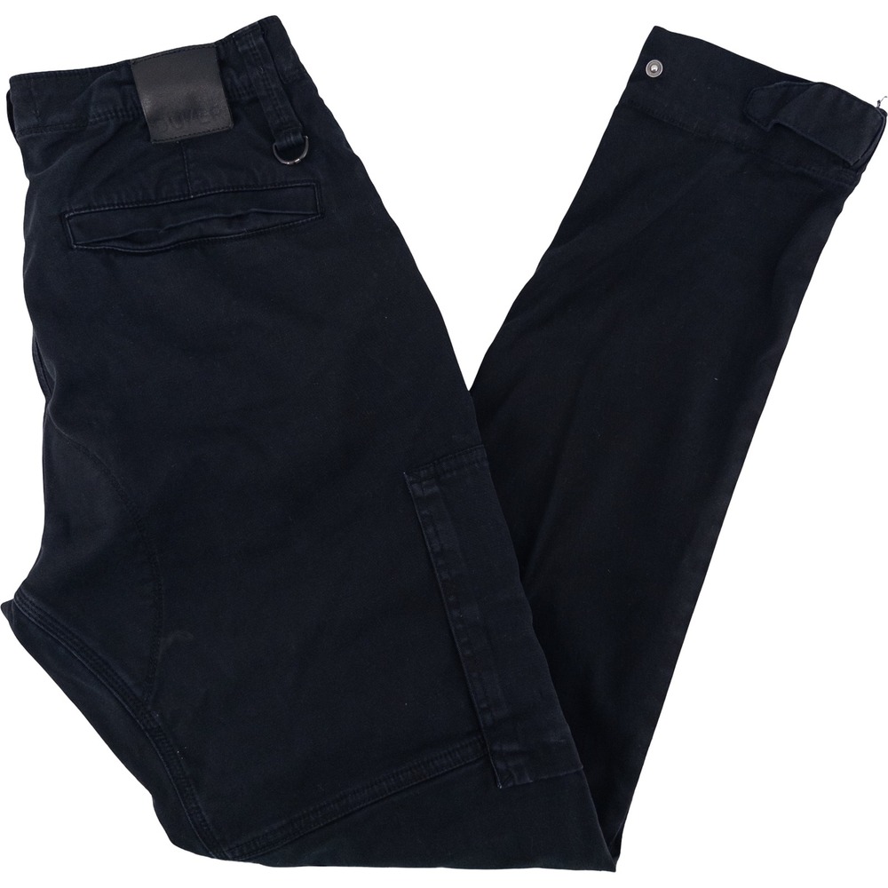 DU/ER Mens 32x32 Live Free Adventure Pant Black Stretch Cargo Gorpcore Utility